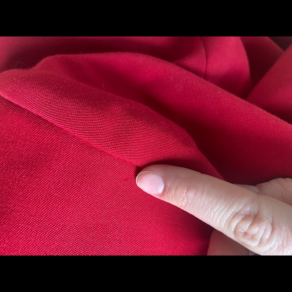 YVES SAINT LAURENT Vintage Red Blazer - Picture 11 of 13